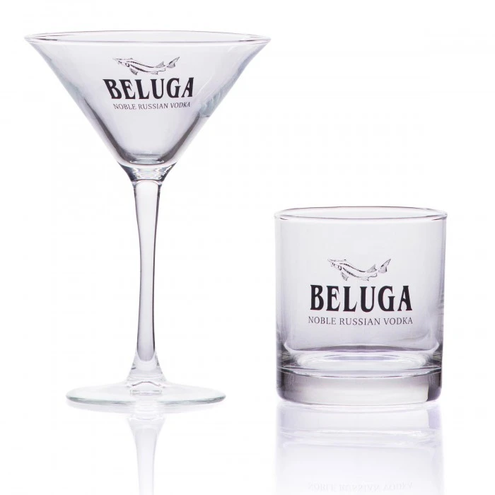 Silk Screen Printing on front tapered side (left) and straight-walled side (right)