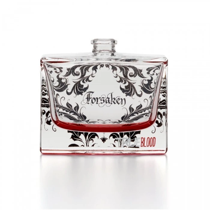 Red Organic Spray Coating on bottom panel only; black Silk Screen Printing on front and back to the edges