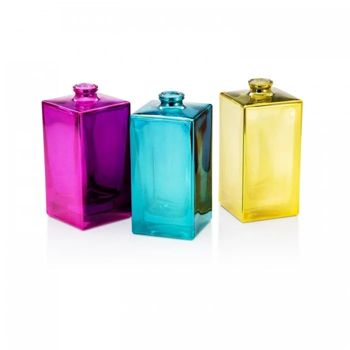 Partially translucent metallization in custom color finishes