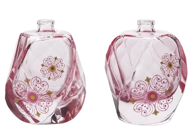 bottles container with design