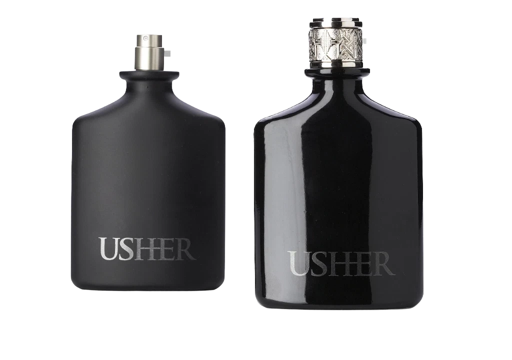 usher black bottle